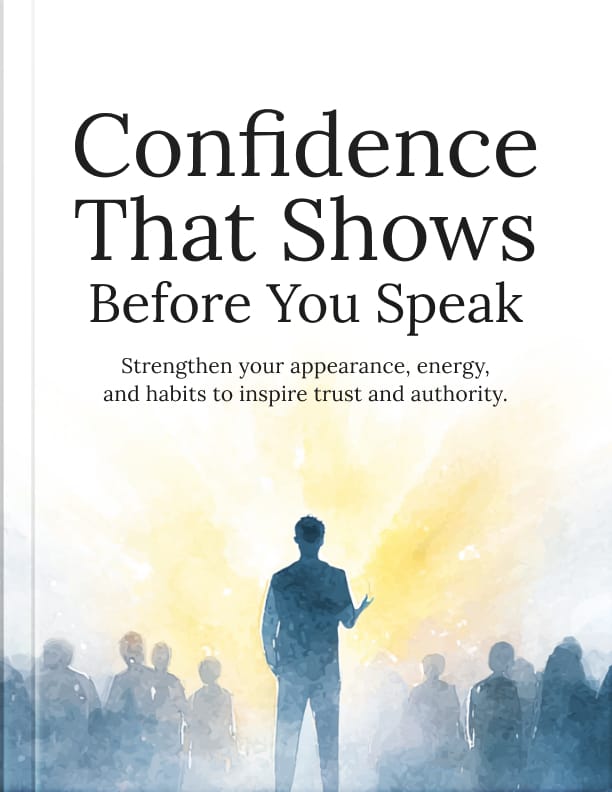 Confidence That Shows Before You Speak